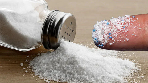 The salt you buy at the grocery store isn't really salt. It's just salt-flavored chemicals.