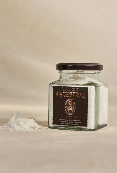 Natural Spring Salt, Fleur de Sel Flakes