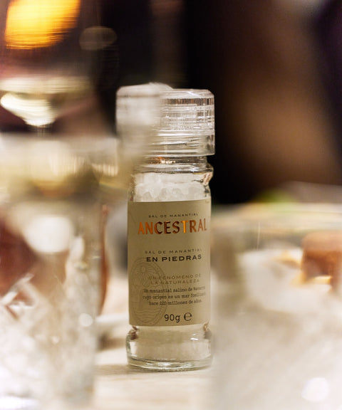 Pack of 6 Natural Salt Crystals - Glass Mill