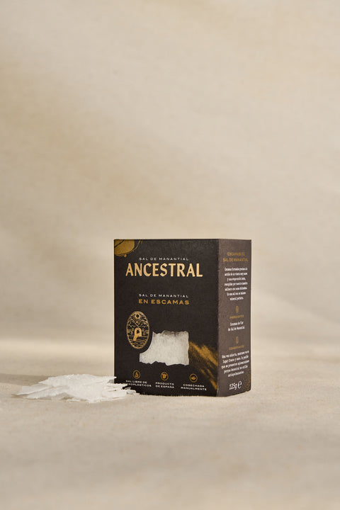 Natural Spring Salt, Fleur de Sel Flakes