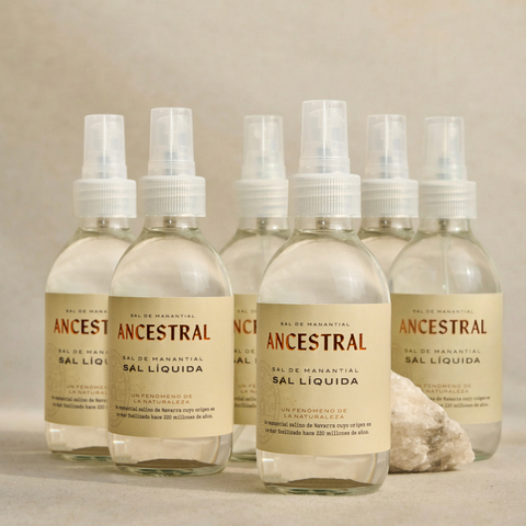 Pack of 6 Natural Spring Liquid Salt